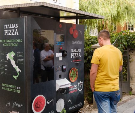 distributeurs automatiques de pizzas